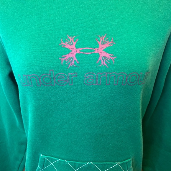 Under Armour Green Classic Hoodie - Picture 2 of 10